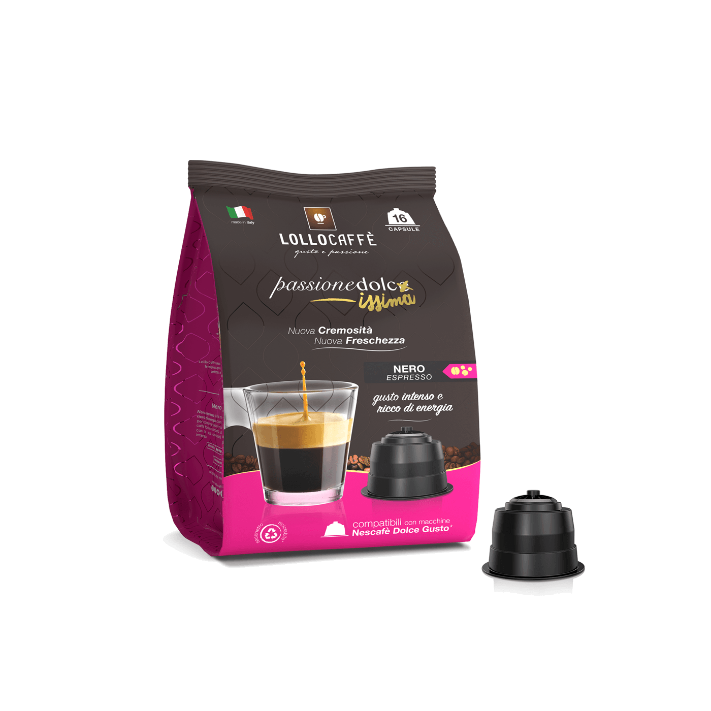 Nero Espresso Dolce Gusto 16 капсули